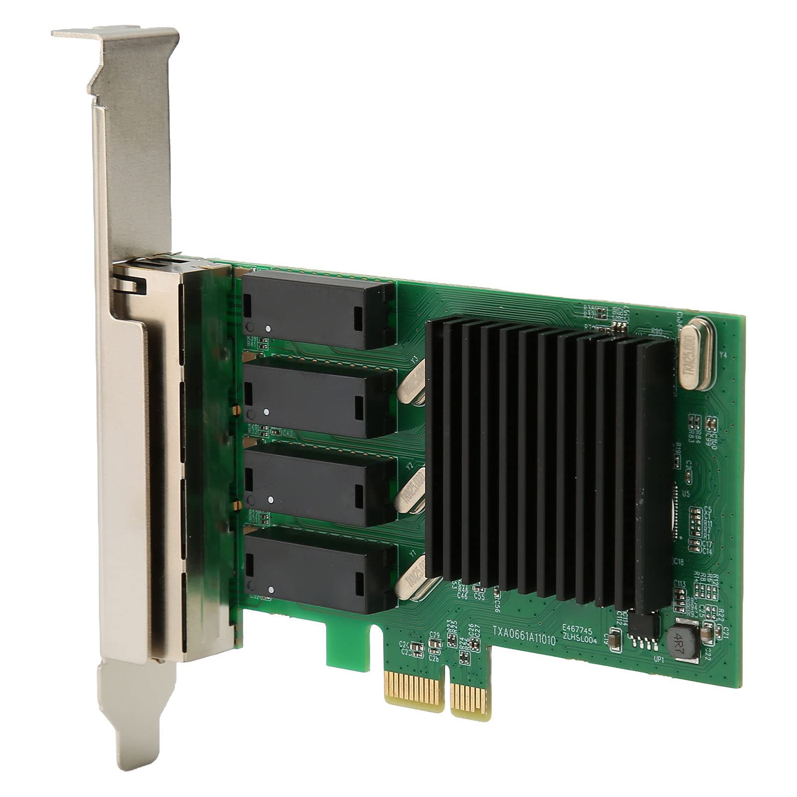 Karta Gigabit Ethernet High Speed ​​10 100 1000Mbps Kontroler NIC do urządzeń Serwerowych, Karta Sieciowa PCIe do Systemu 10 32-/64-bitowego