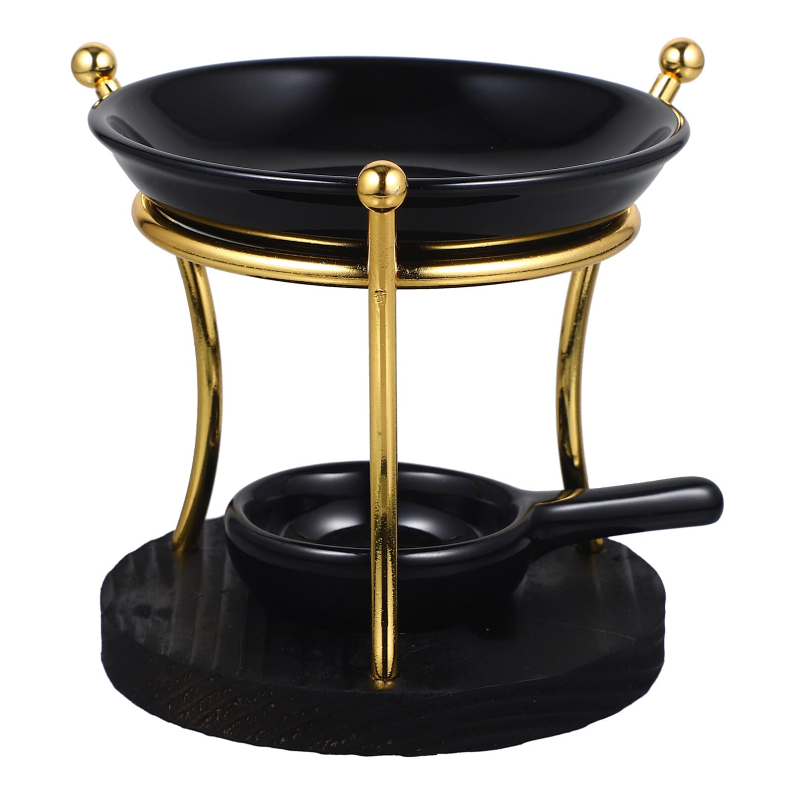 Alipis Ceramic Tealight Candle Holder Burner Incense Aroma Diffuser Furnace Home Decoration