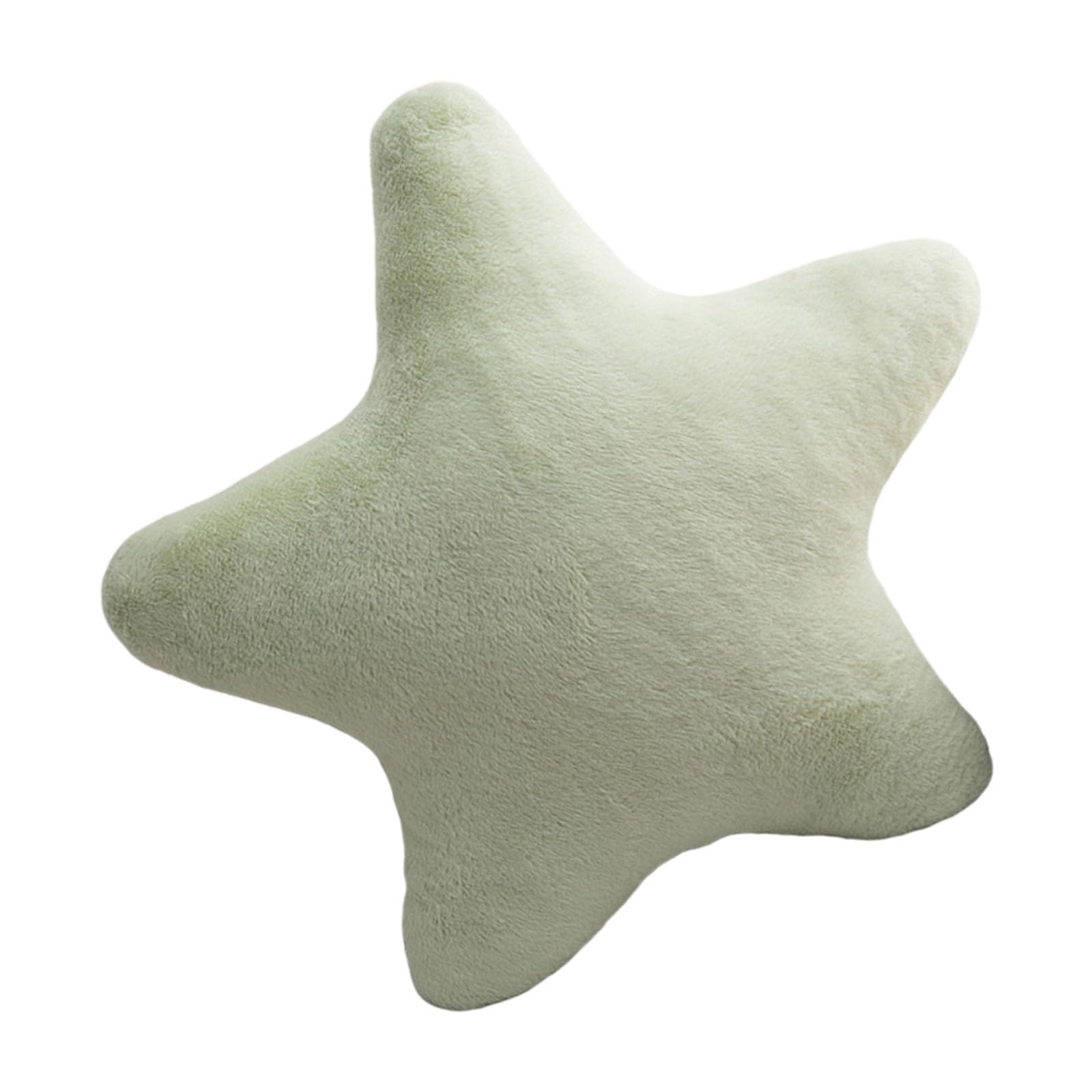 Msioytog Star Shape Stuffed Toy Throw Pillow with Breathable Filling Home Decors Sofa Couch Plush Cushion 40cm Back Pillow