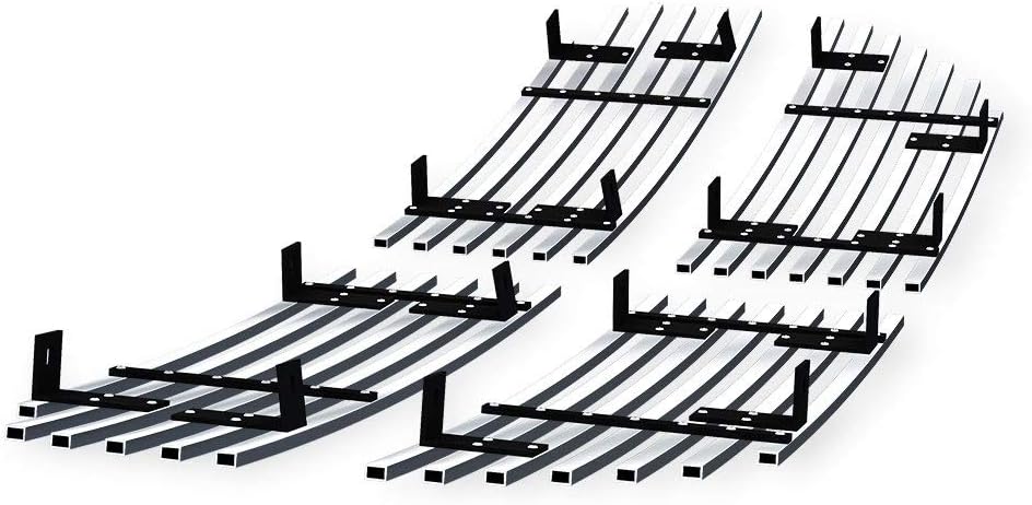 APS Compatible with Dodge Magnum 2005-2007 Main Upper Stainless Steel Chrome 8x6 Billet Front Grill Grille Insert D85037C
