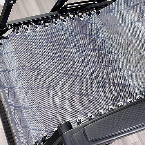 Chaise longue pliante inclinable à 9 vitesses avec repose-tête - 8