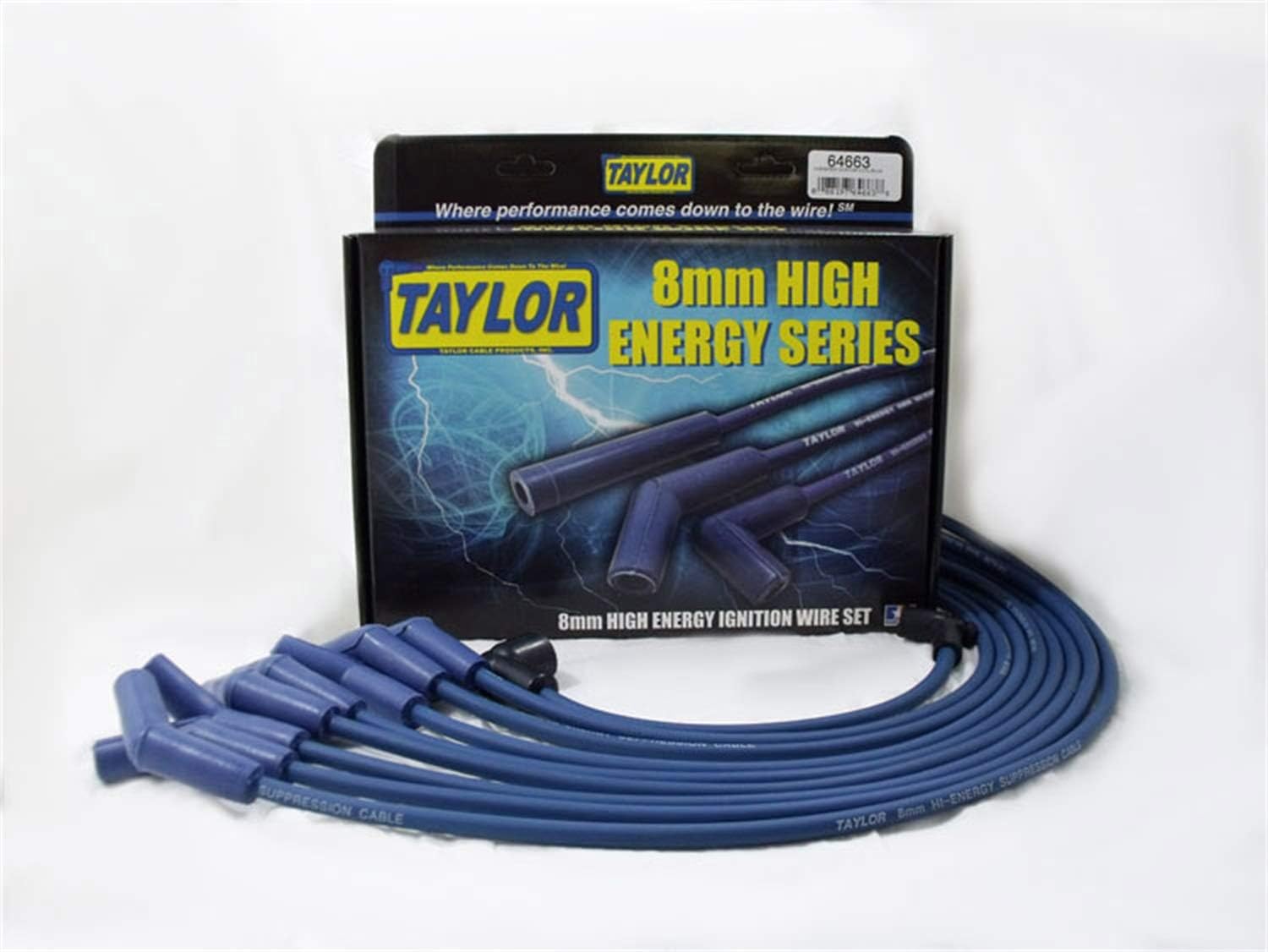 Taylor Cable 64663 Hi-Energy Spark Plug Wire Set, 1 Pack