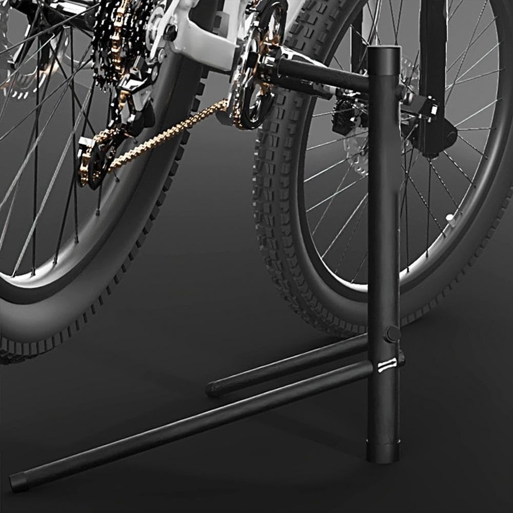 Soporte Bicicleta Soporte De Reparación Bicicletas, Estacionamiento Aleación Aluminio(Red 42.5cm x 6.5cm)