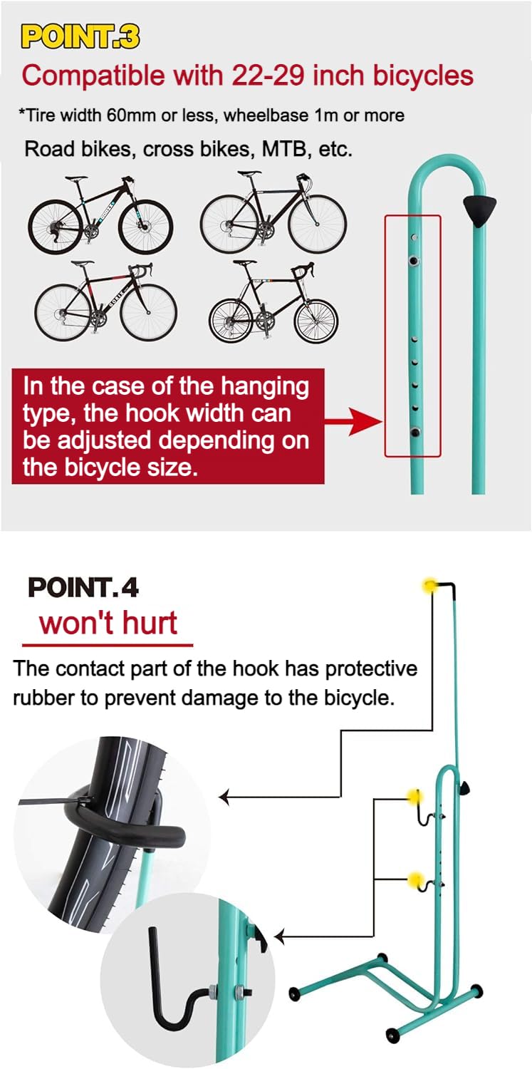 Amazon.com: GORIX Bike Stand Display Maintenance Floor Rack Cycle