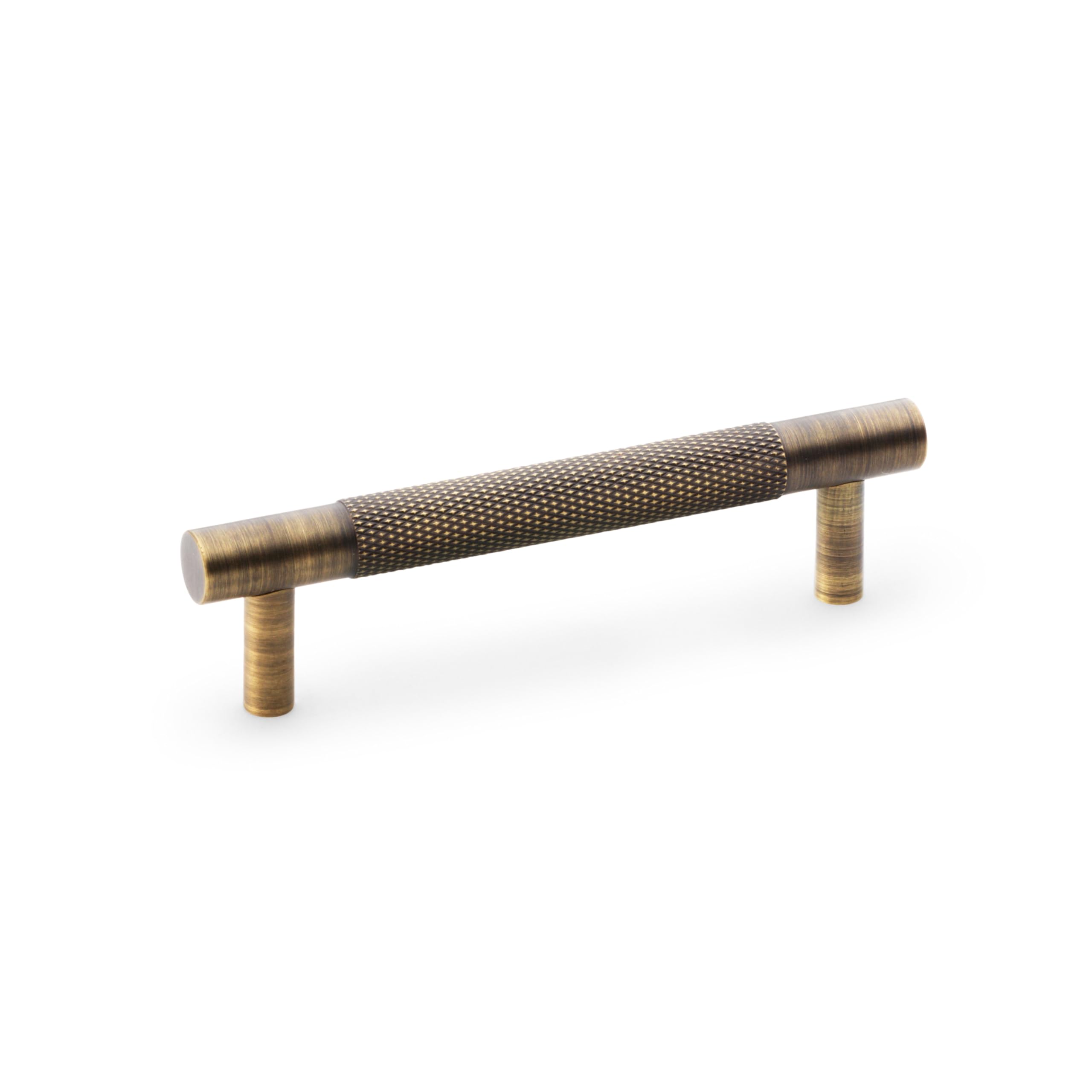 96mm Antique Brass Knurled Cupboard Handle Cabinet Door Drawer Pull Wardrobe Furniture