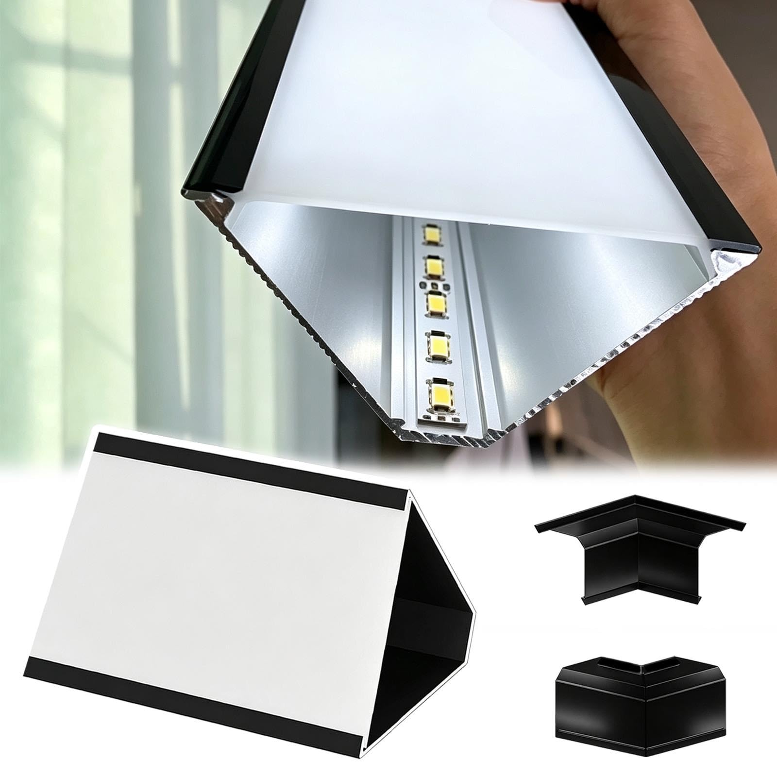 Profil LED trapezowy do listew ozdobnych W&H 2 3/16"