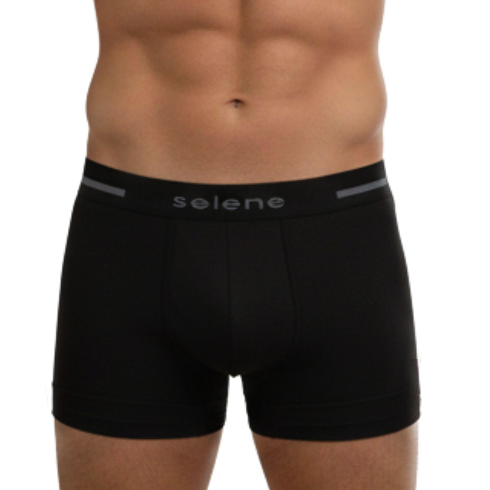Cueca Boxer Selene Poliamida Toque Gelado Sem Costura Dry Fit Esportiva