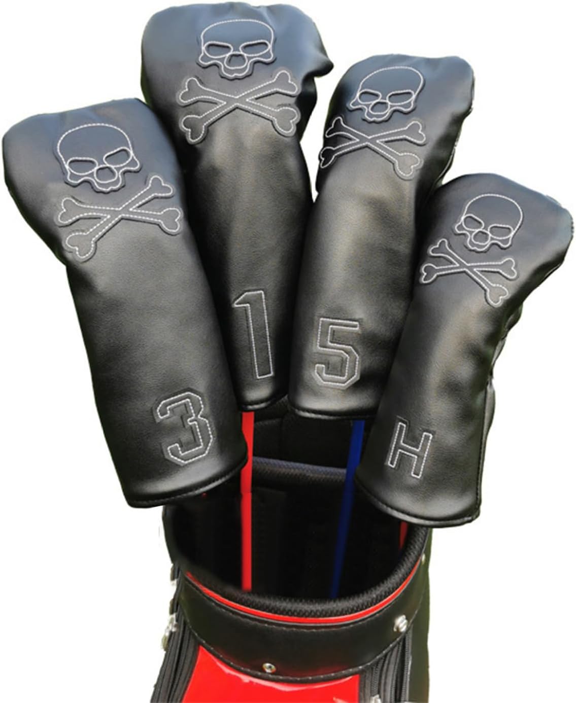 Gothic Pattern Golf Club Cover Compatible with Driver Fairway Hybrid Utility Head Protection Gear