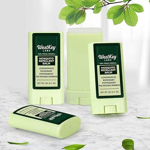 Miniatura 9 de Bálsamo repelente de mosquitos, paquete de 3 (0.5 onzas cada uno), sin DEET, repelente de insectos a base de plantas para niños y adultos,