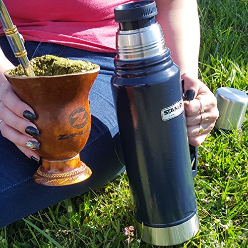 Garrafa Térmica Stanley Classic Steel Azul 1 Litro