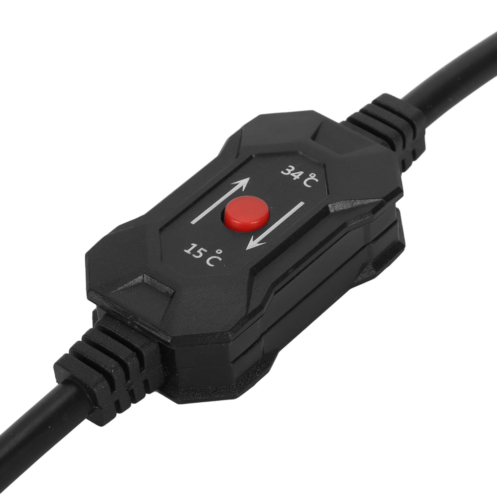 DAUZ Termostato per Acquario, Riscaldatore Automatico Impermeabile per Acquario IPX6 a Riscaldamento Rapido per Acquario da 80‑100 Cm (Spina Europea 220 V)