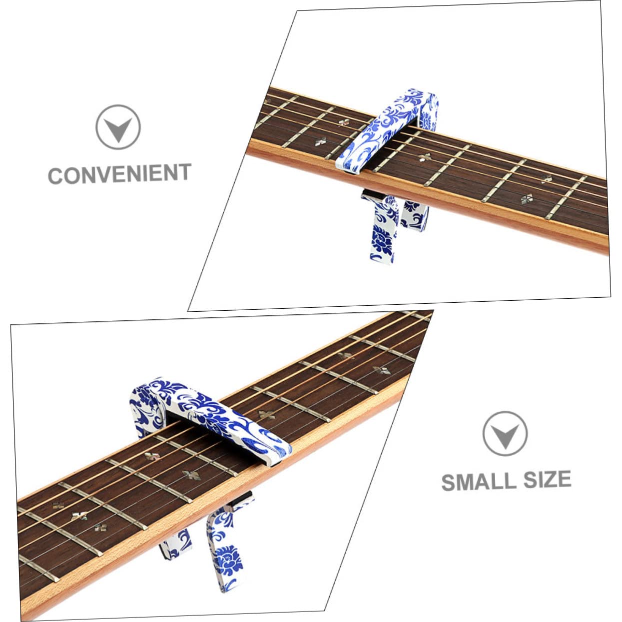 Toddmomy 4 Piezas De Cejillas Para Guitarra Eléctrica Acústica Eléctrica Accesorios Para Guitarra Eléctrica Accesorio Para Bajo Afinadores De Guitarra Cejillas De Acordes Clip De