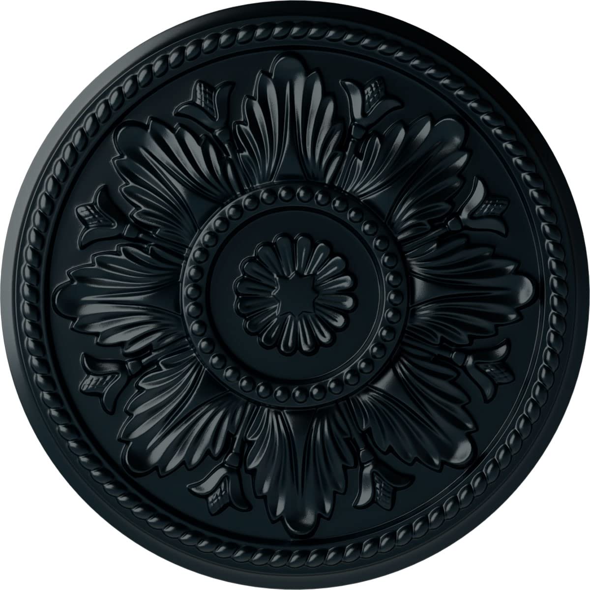 Ekena Millwork CM18EDNSF Edinburgh Ceiling Medallion, Night Shade
