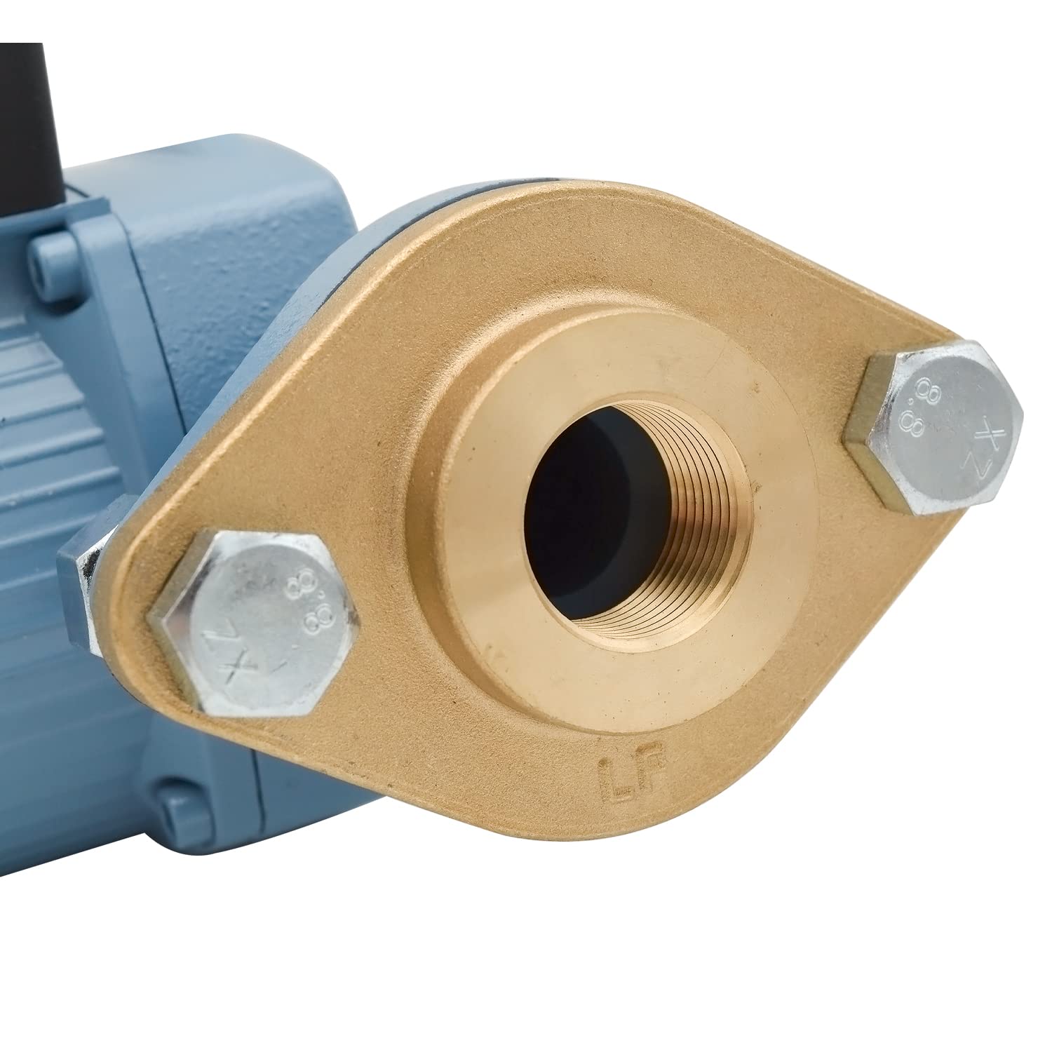 HYDRO MASTER Kit de brida de latón macizo con juntas, rosca NPT de 1", para sistemas de calefacción radiante (1" FNPT)