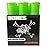 Maddog 150 Round Bones Paintball Pod - Lime - 6 Pack