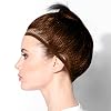 Janinka 4 Pcs Equestrian Hair Net No Knot Hairnets Wig Caps for Women Long and Short Hair Horse Show Black, Brown