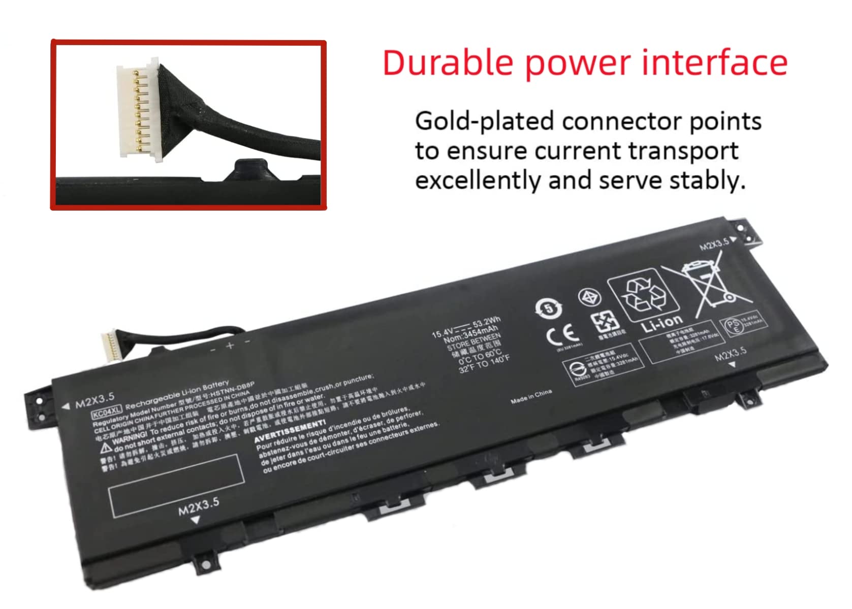 Pin Cho Laptop Hp Envy X360 13-Ag 13M-Aq 13-Ah - Kc04Xl - Hàng Zin New