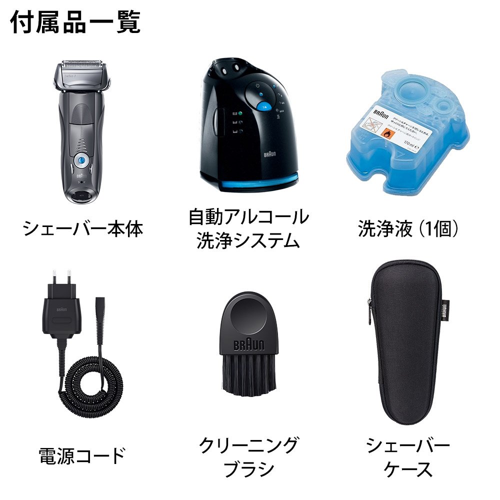 Amazon | ブラウン シリーズ7 メンズシェーバー 3枚刃 750cc-7 