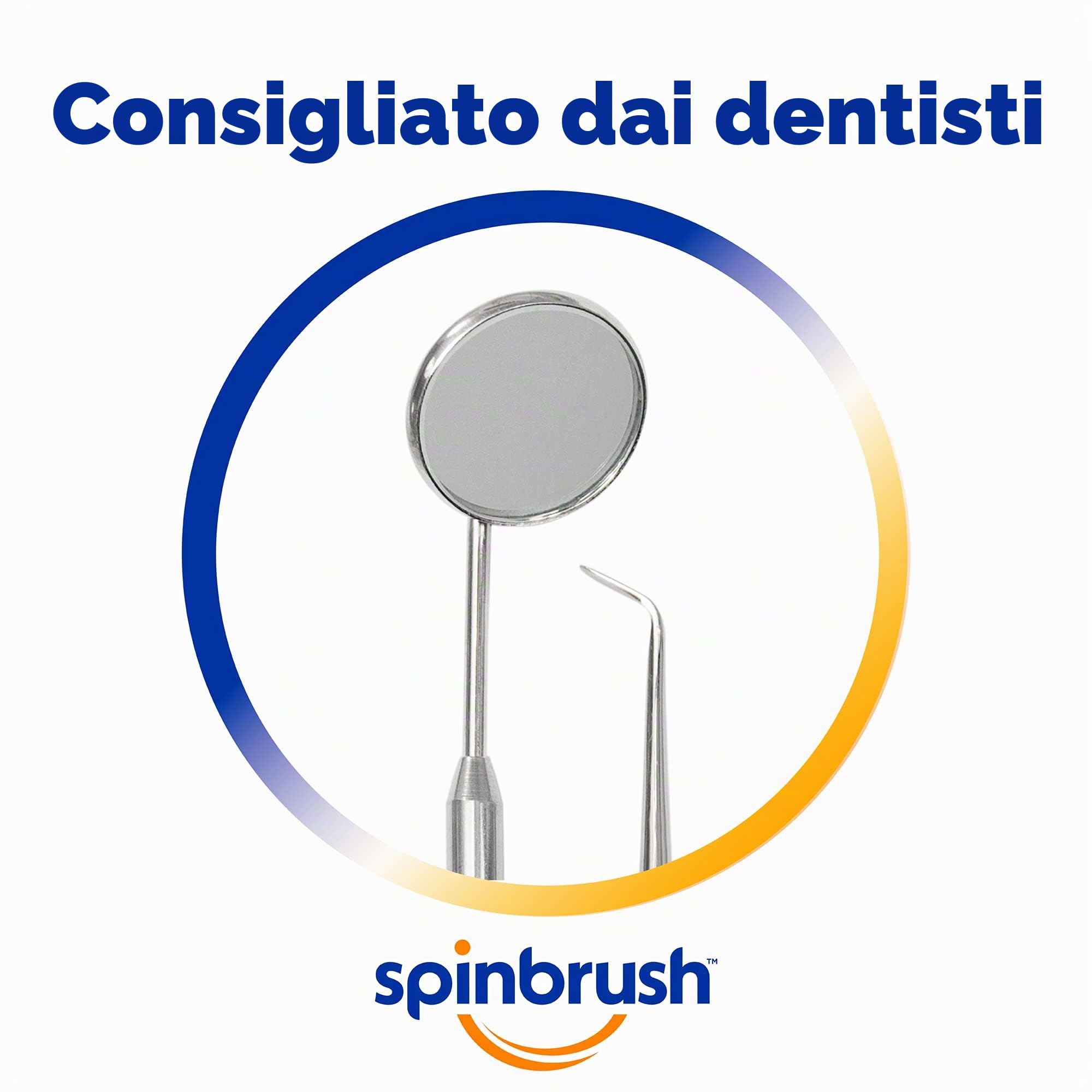 Arm & Hammer SpinBrush Pro-Clean Toothbrush (Soft) 1 unità, Morbido