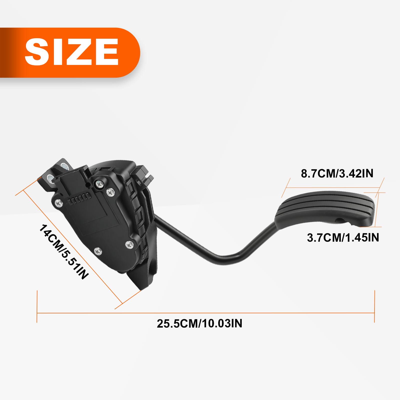 Pédale d'accélérateur électronique Pour Renault Trafic II, N-iss-an Primastar, Opel Vivaro A (X83) 1.9/2.0/2.5 CDTi/dCi 7700313060 Pédale d'accélérateur 1800200QAA 7700313060 Voiture Pédale