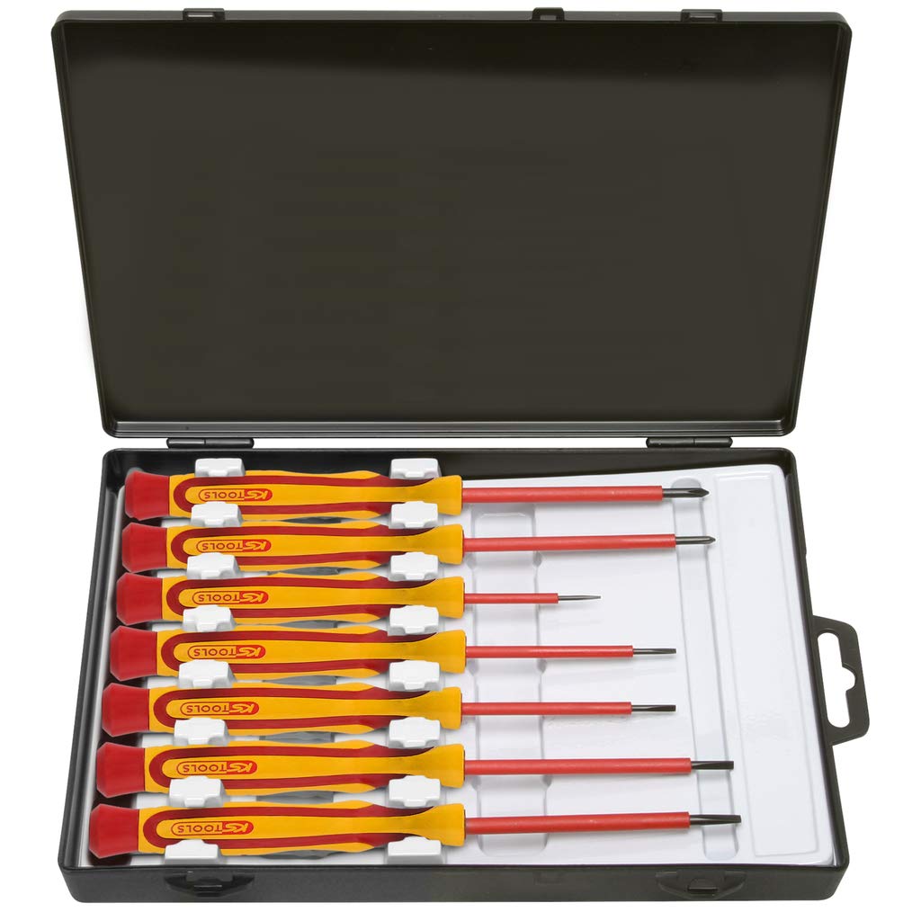 Coffret de tournevis électroniques KS Tools 500.6165 pour micro-vissage