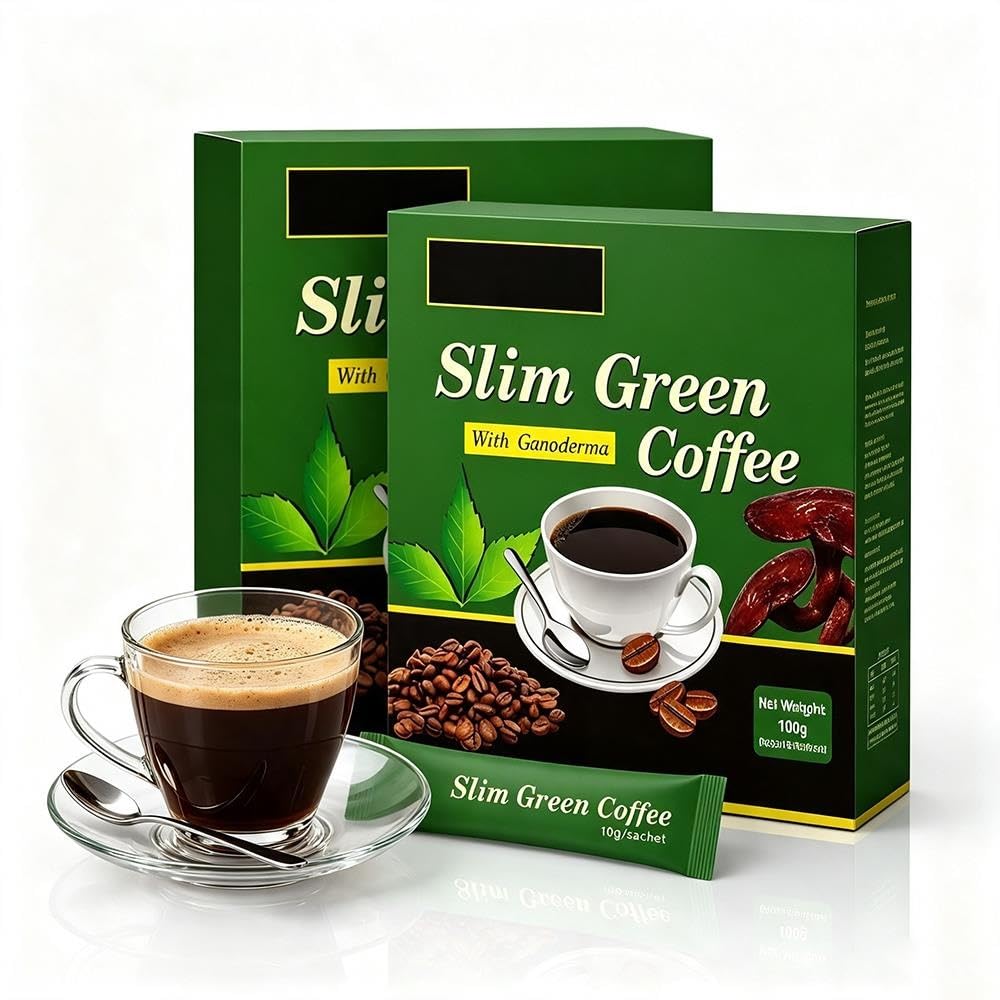 Miscela biologica prebiotica for il benessere dell'intestino al caffè | Caffè energetico bilanciato vegano senza glutine for la digestione(2pcs)