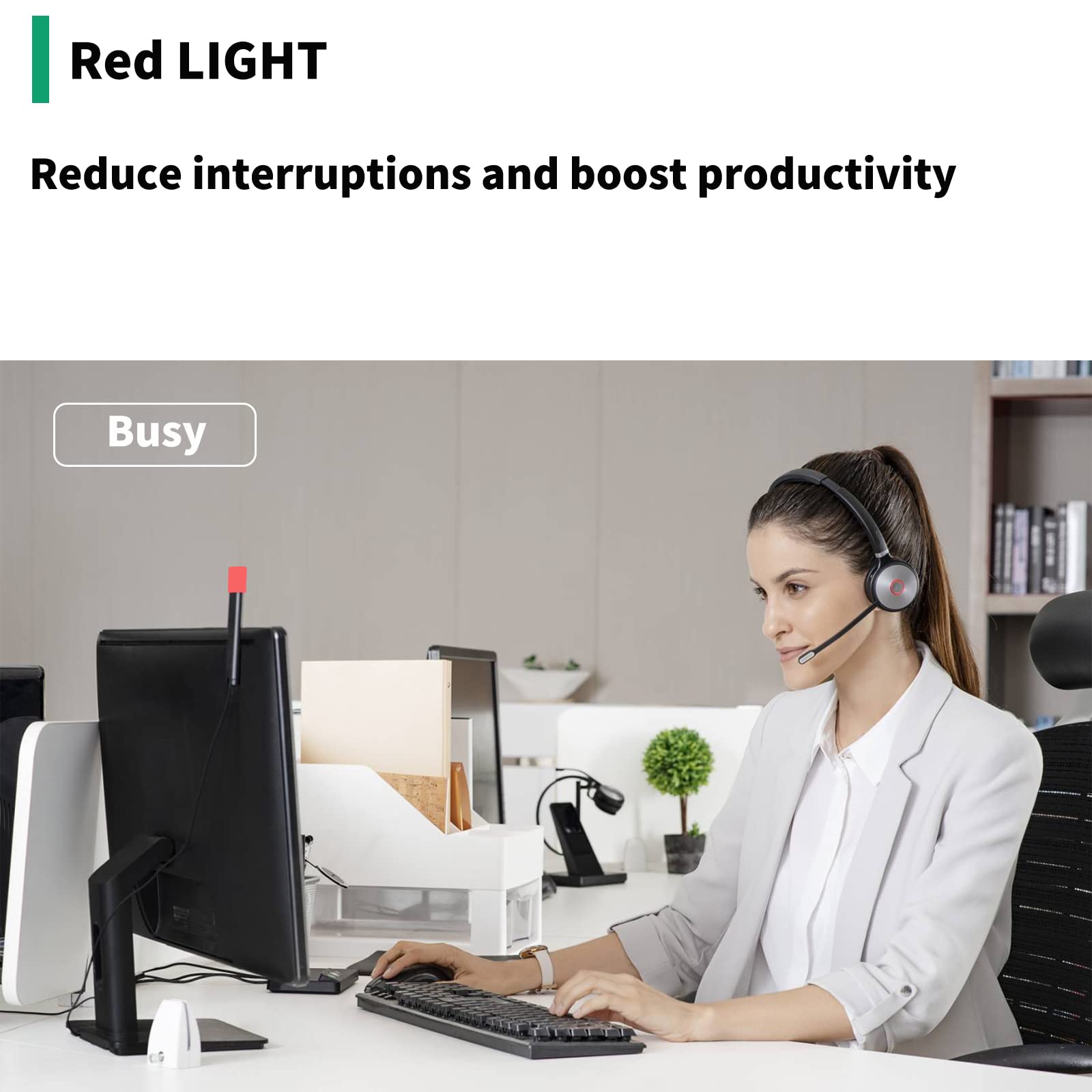 Yealink BLT60 Busylight Indicator for WH62/63/64/66/67/68 HA64 MP45/50 — Amazon image 3