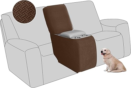 Miniatura 96 de ALIECOM Fundas 100% impermeables para sofá seccional reclinable en forma de L, funda elástica para sofá seccional reclinable de esquina, protector