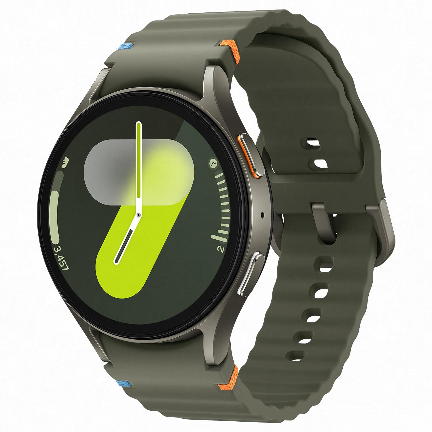 Samsung Galaxy Watch7 4G LTE + Correa - Smartwatch 44mm, Control de Salud, Seguimiento Deportivo, Verde (Versión Española)