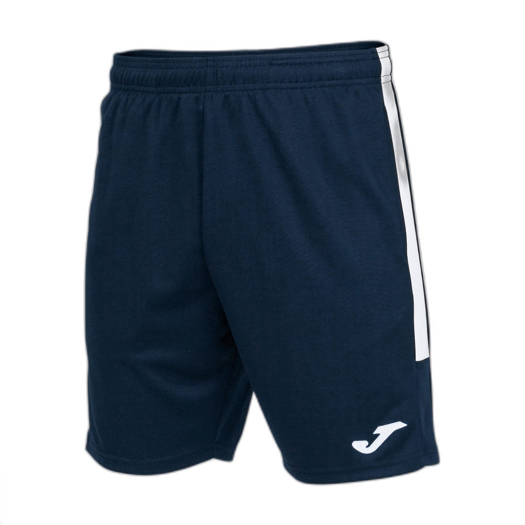 Joma Men's Bermuda Eco Championship Shorts, Navy, White, 6XS