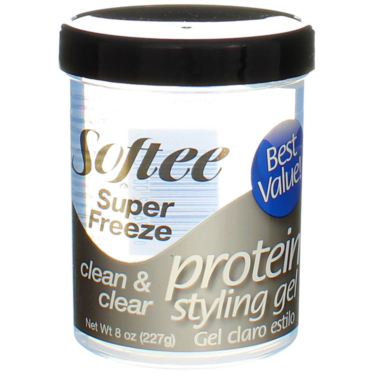Amazon.com : Softee Styling Gel [Super/Clear] (Pack of 6) : Beauty