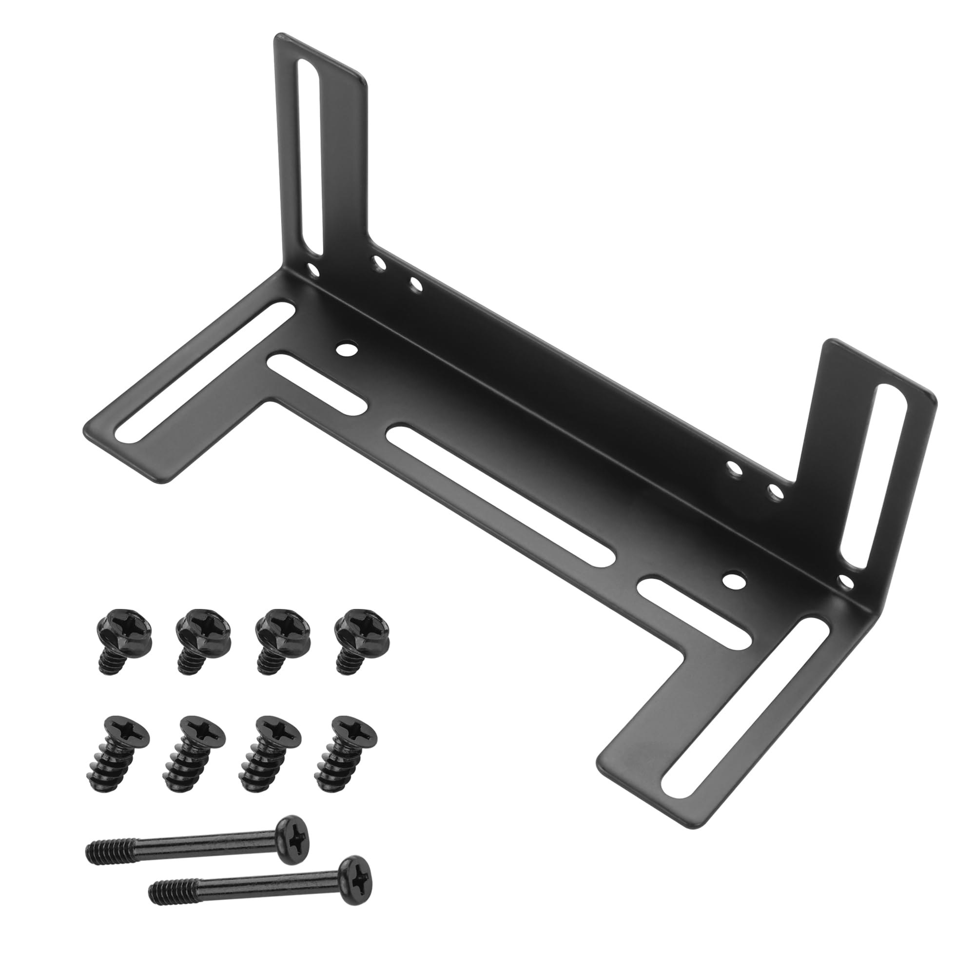 YAODHAOD Staffa di montaggio per ventola, 8 cm/9 cm/12 cm per telaio del computer, componente di raffreddamento per PC radiatore (1 pezzo) (nero)