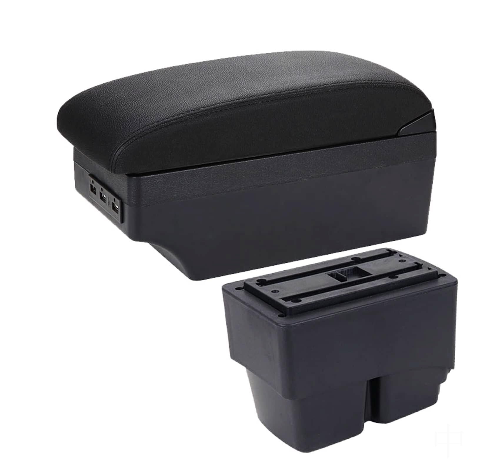 GTDTKGANAK Storage Box For For Fiesta MK7 2009-2017 Center Console Armrest Storage For Box(A2 7usb)