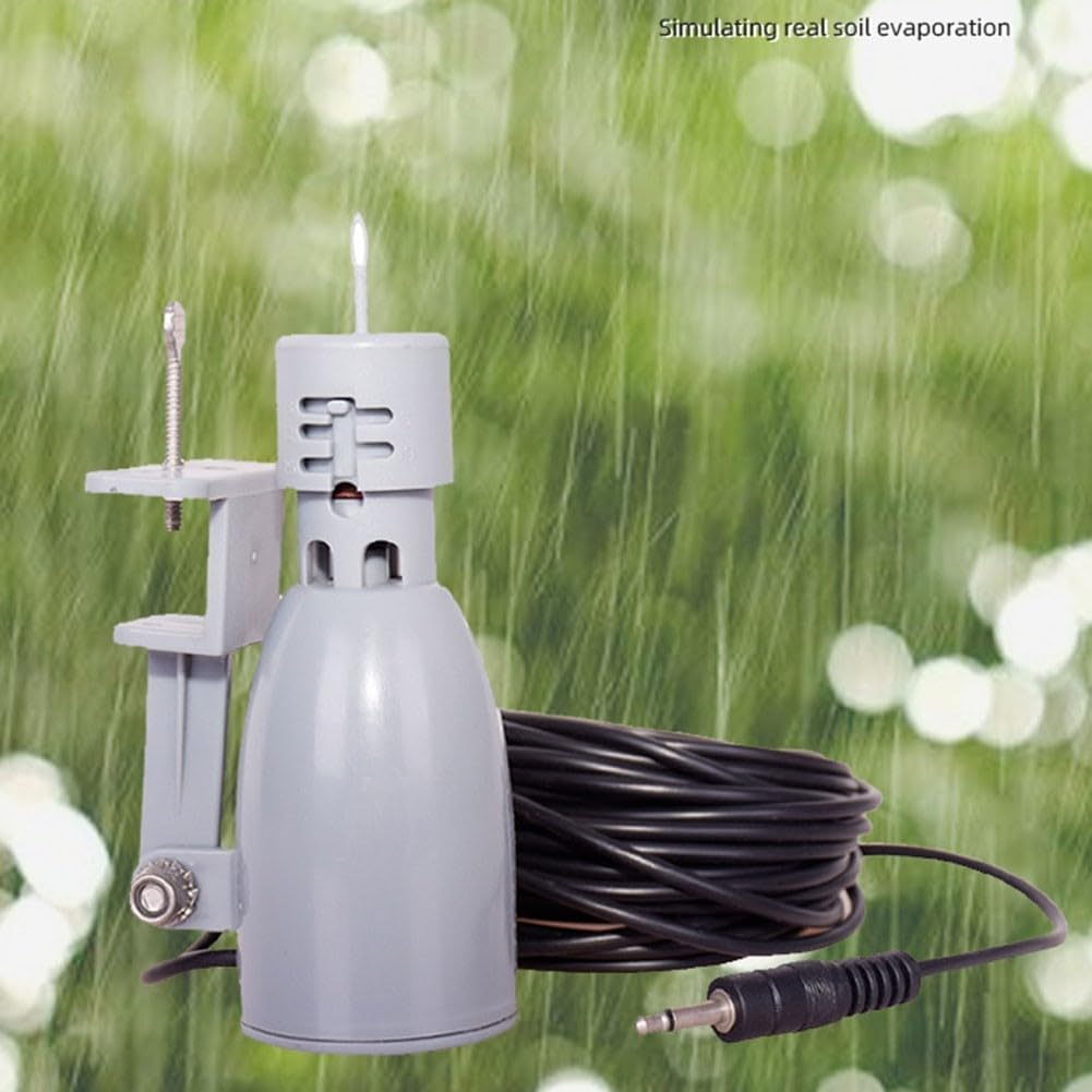 Regolatore del temporizzatore di irrigazione del giardino con il sensore della pioggia, sistema di irrigazione automatico con cavo di 7M per la protezione delle piante