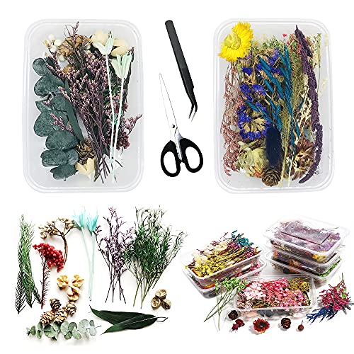 Moule silicone bijoux résine époxy grand format avec fleurs séchées - 7