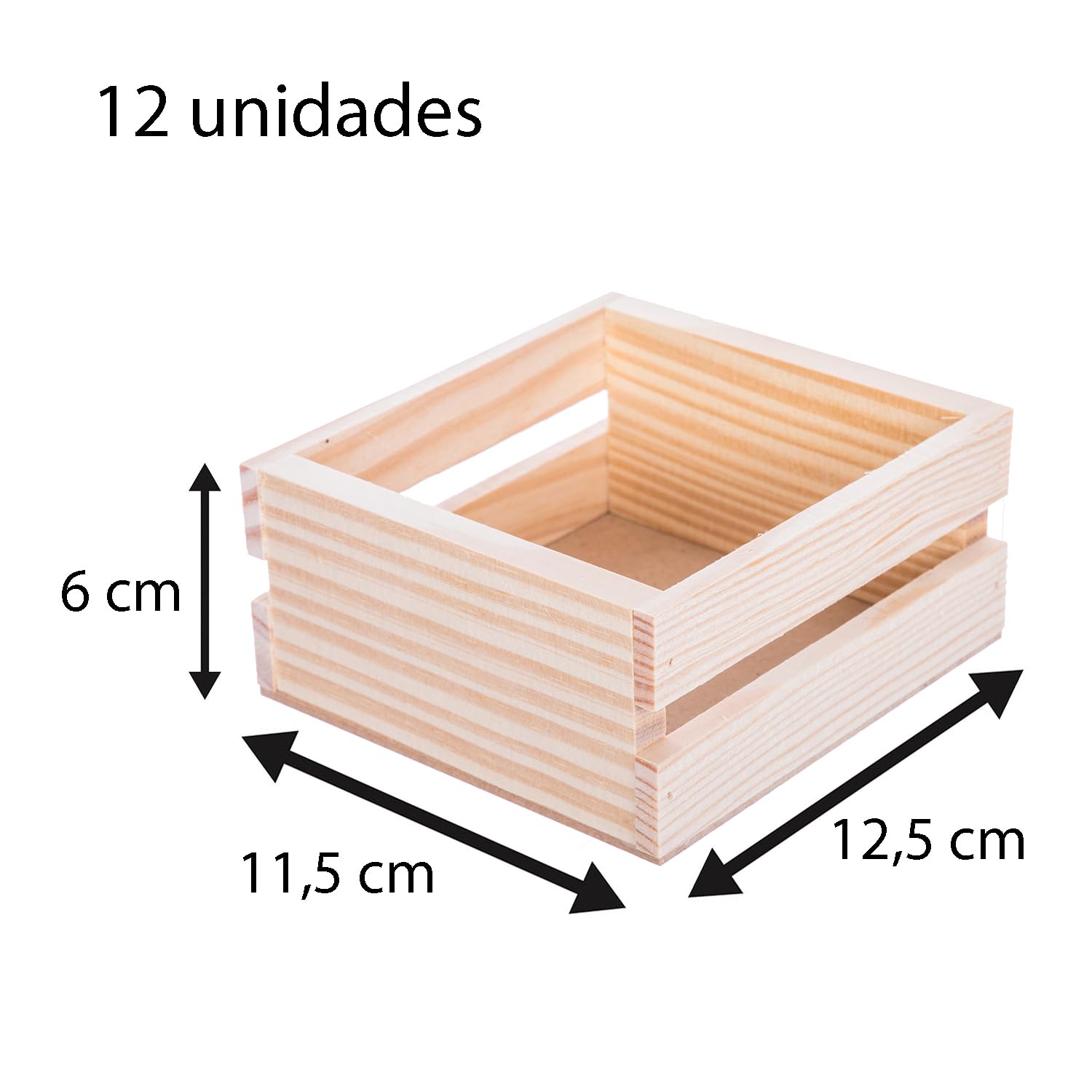 TWO TIGERS | Servilleteros Individuales Cuadrados | Madera con Listones | 12 Unidades | Tamaño: 11,5 x 12,5 x 6 cm | Ideal Para Hostelería Bares Restaurantes | Para Servilletas Cocktail 10 x 10 cm