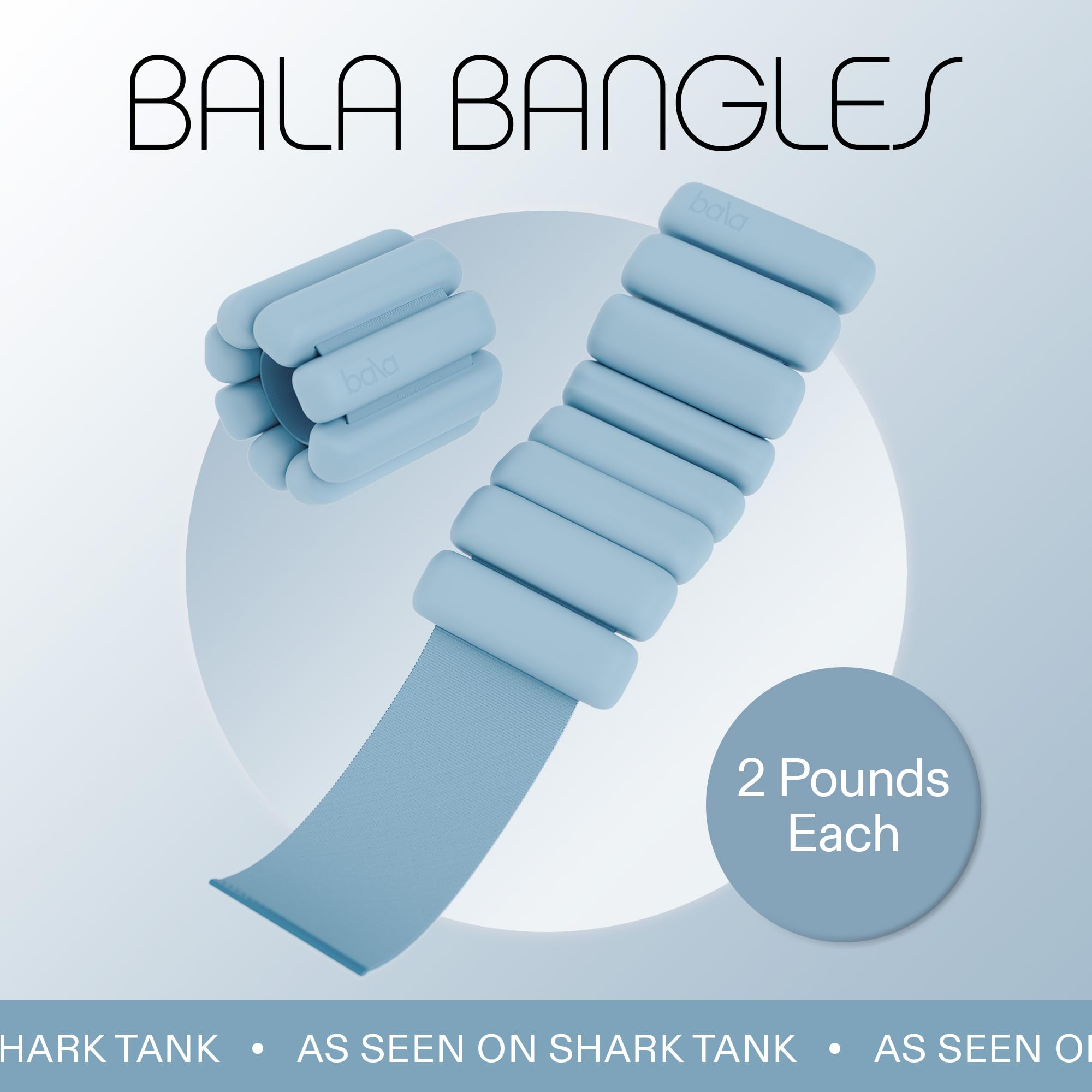 bala Bala Bangles 2個セット 水色 bala Bala Bangles 2個セット 水色