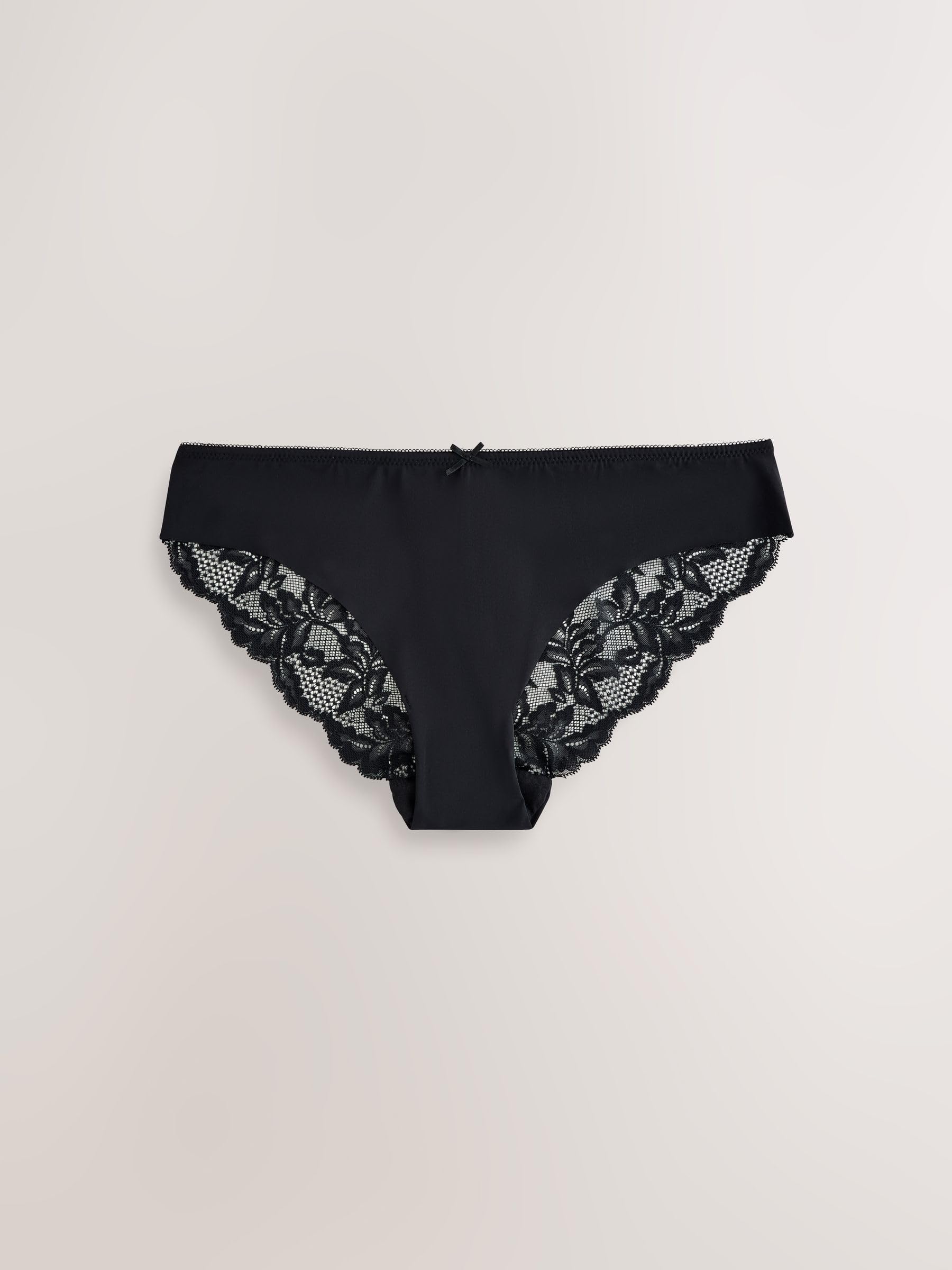 NEXT Damen Nahtlose Slips mit Spitzenrückseite im 7er-Pack, Brazilian