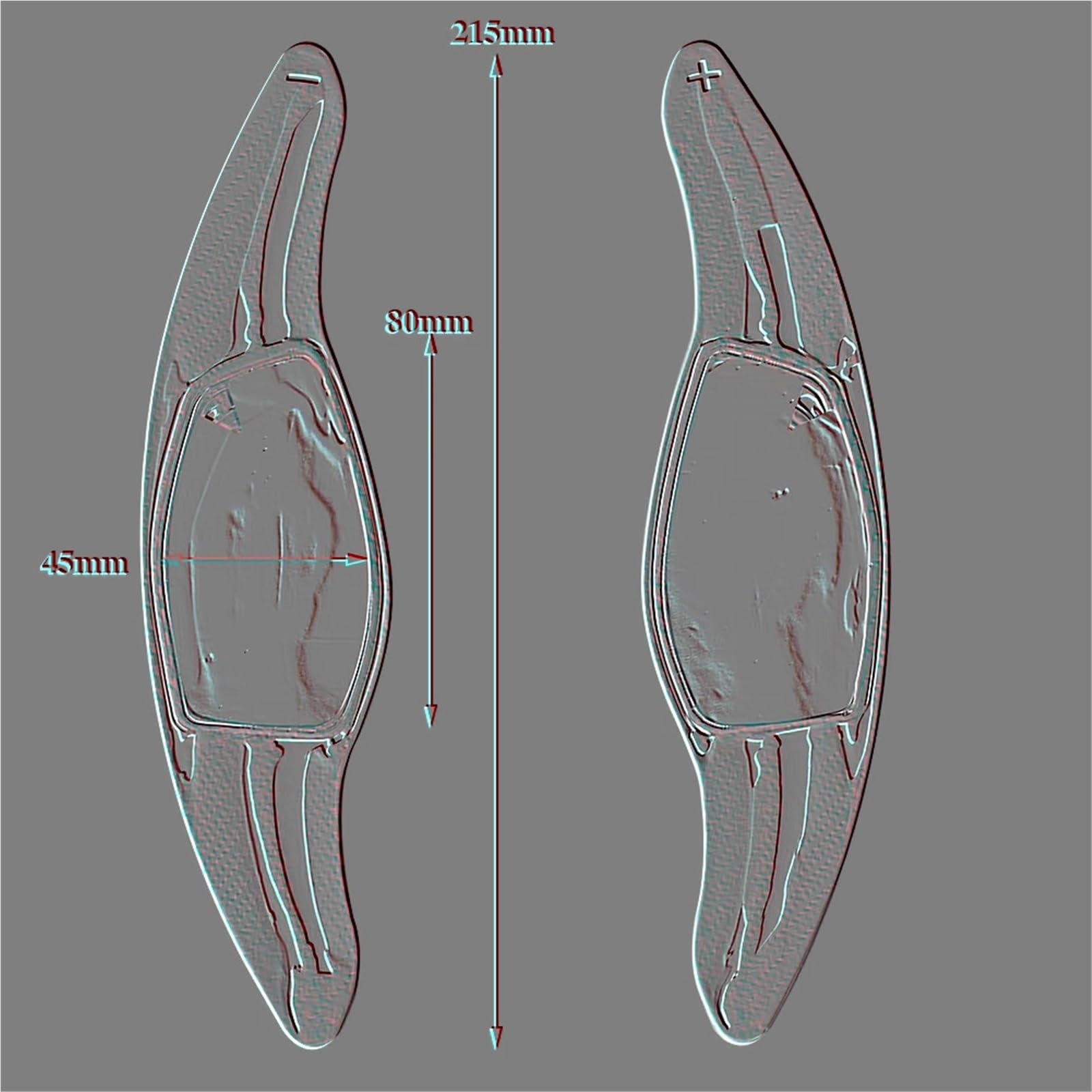 Volante per Auto Paddle Compatibile Con Per R8 Per TT RS 2016 2017 2018 Paddle Al Volante In Fibra Di Carbonio Accessori Auto Paddle Al Volante Per Auto Estendi