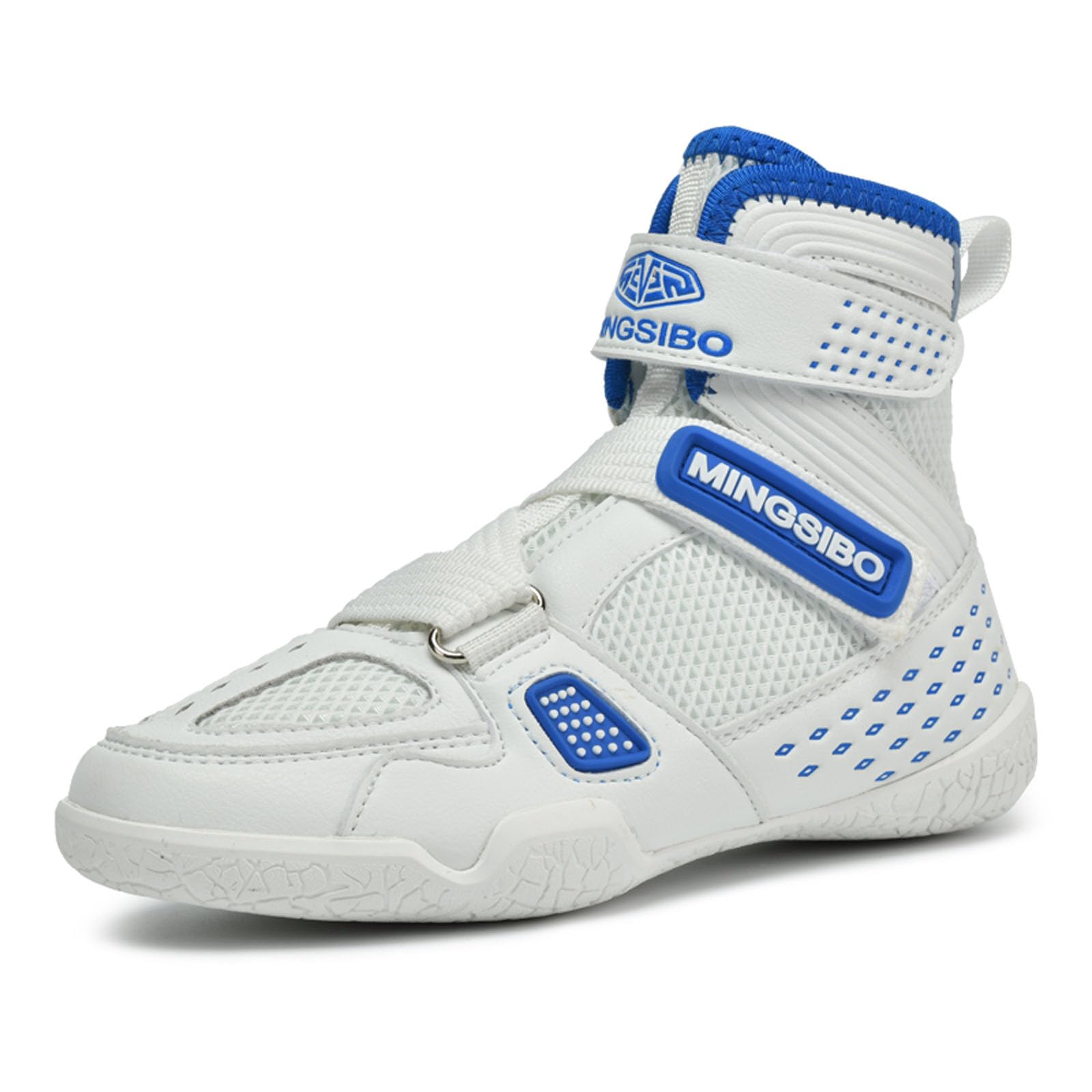 Zapatos de Boxeo y Lucha Libre para Niños, Botas de Entrenamiento Transpirables