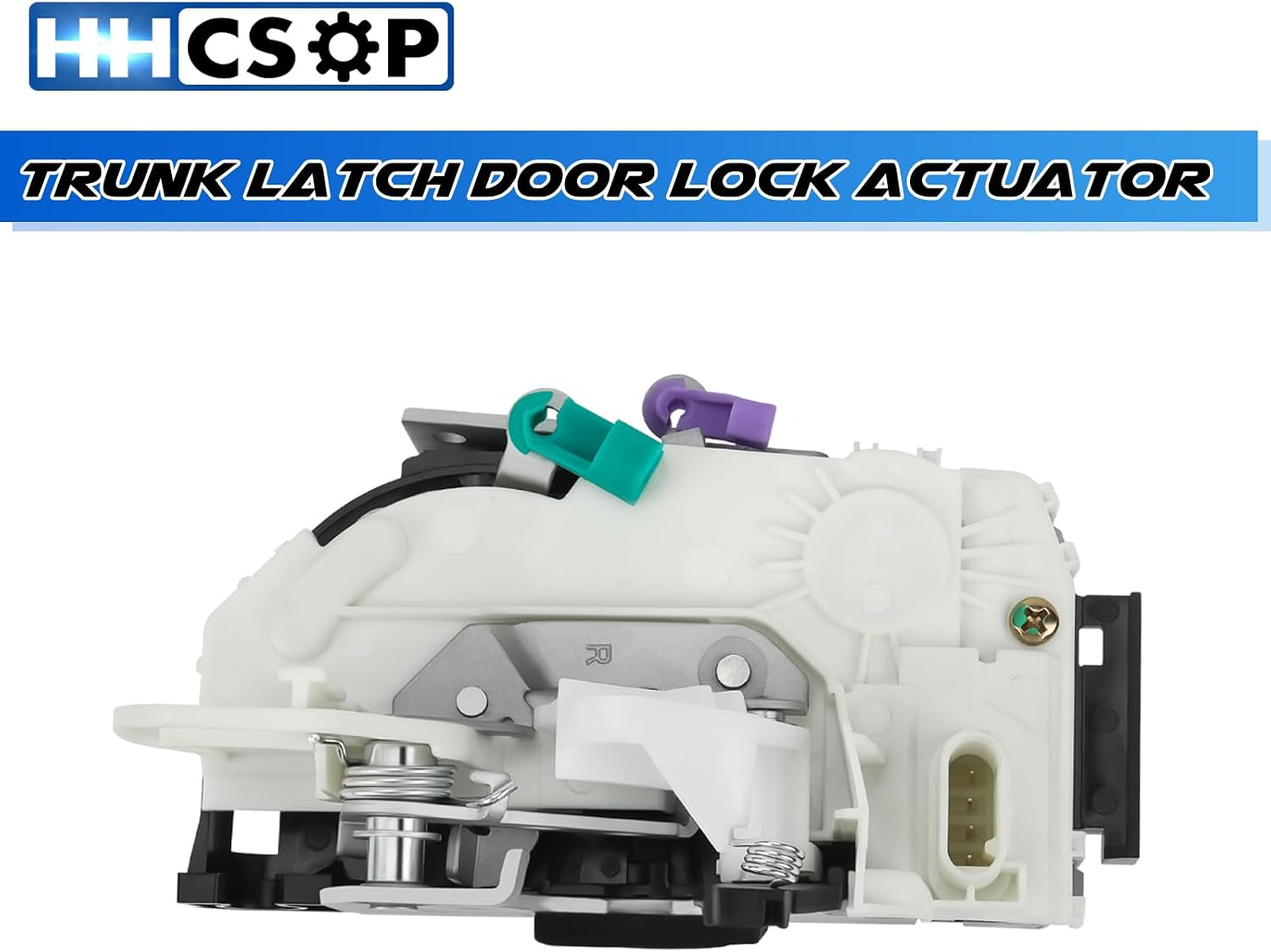 Tailgate Door Lock Latch Actuator with Power Rear Door Lock for 2007 2008 2009 2010 2011 2012 2013 2014 2015 2016 2017 Jeep Wrangler, 2018 Jeep Wrangler JK 931-217 4589584AG