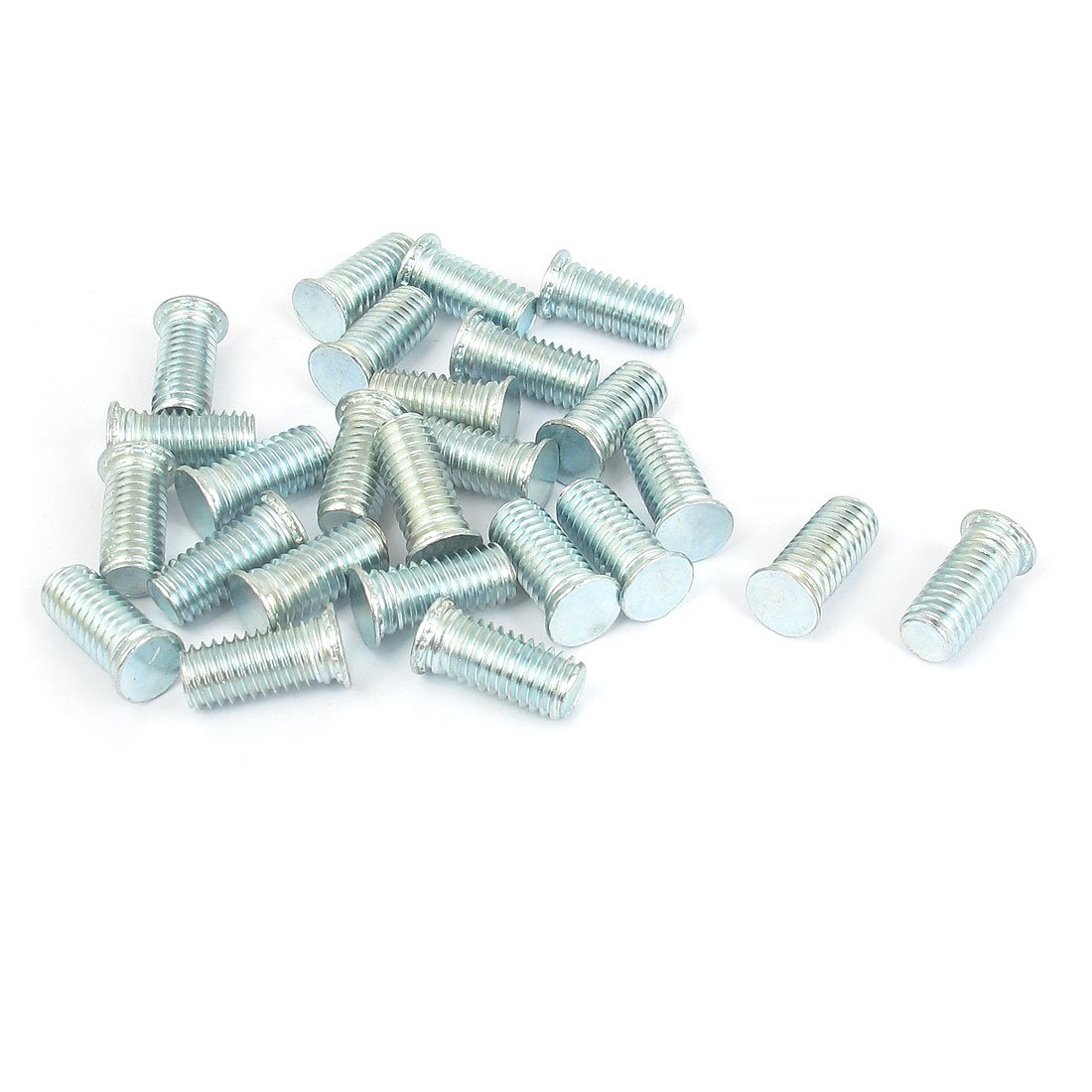 Aexit M8x18mm (Home hardware) Zinc Plated Flush Head Self Clinching Threaded Studs (92ry740qf370) Fastener 25pcs