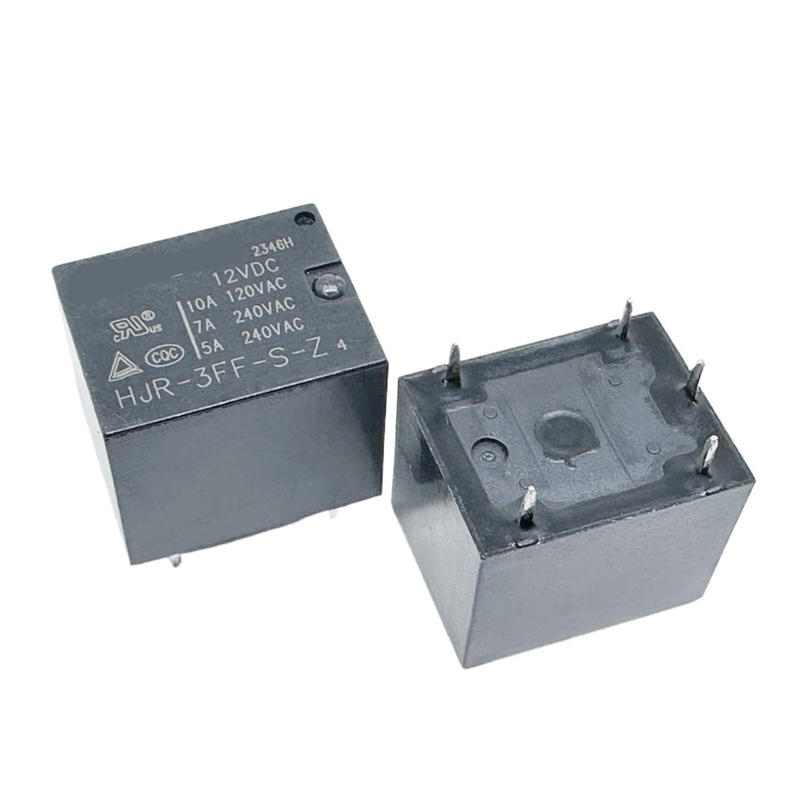 PKNVKZIDK 1pc HJR-3FF-S-Z 12VDC Relay 5pins
