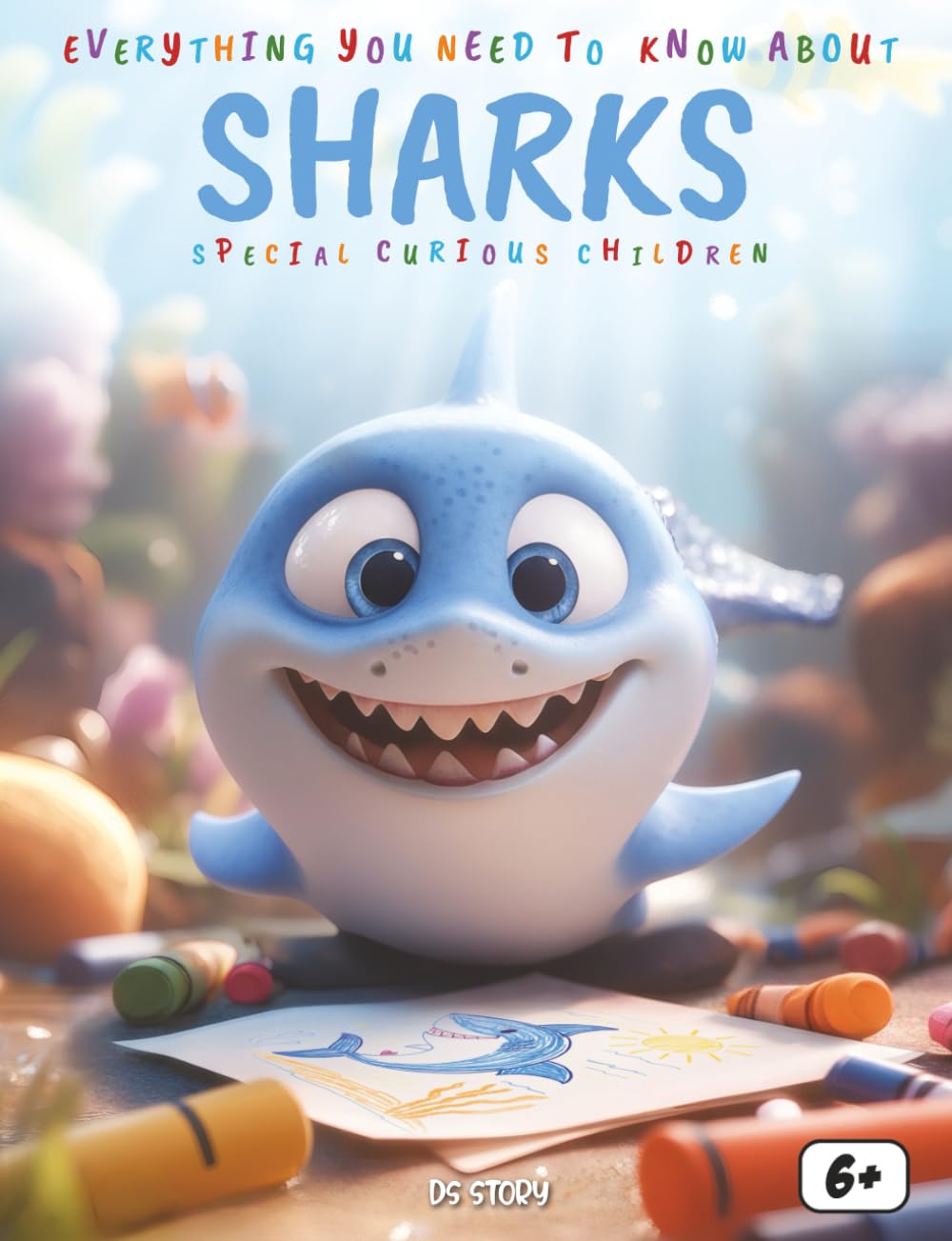 Everything You Need to Know About Sharks – Special for Curious Kids: A Fun and Educational Journey into the Powerful and Mysterious World of Sharks