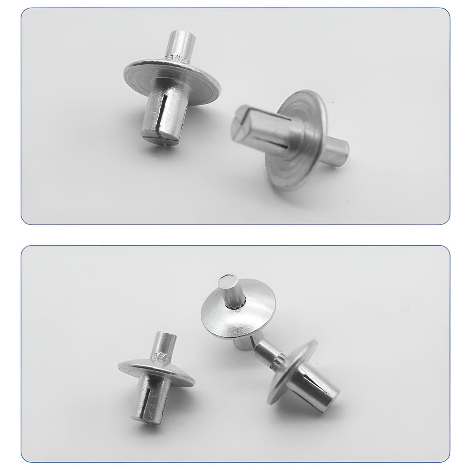 Lot De 100 Rivets Aveugles à Expansion En Alliage Aluminium-magnésium - Neuf - Vendeur USA