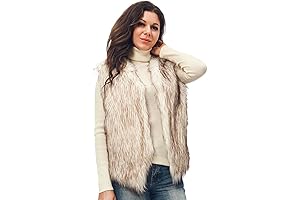 Aukmla Women's Faux Fur Vest: Cozy Elegance for Every Season
