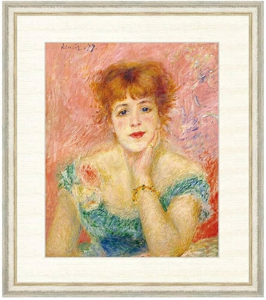 絵画 世界の名画 ピエール・オーギュスト・ルノワール　アスニエールのセーヌ川 絵画 世界の名画 ピエール・オーギュスト・ルノワール アスニエールの