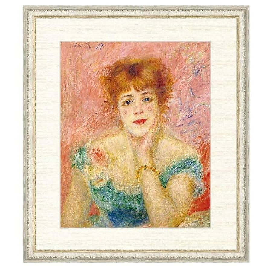 絵画 世界の名画 ピエール・オーギュスト・ルノワール　アスニエールのセーヌ川 アスニエールのセーヌ川 【6号】 ピエール＝オーギュスト