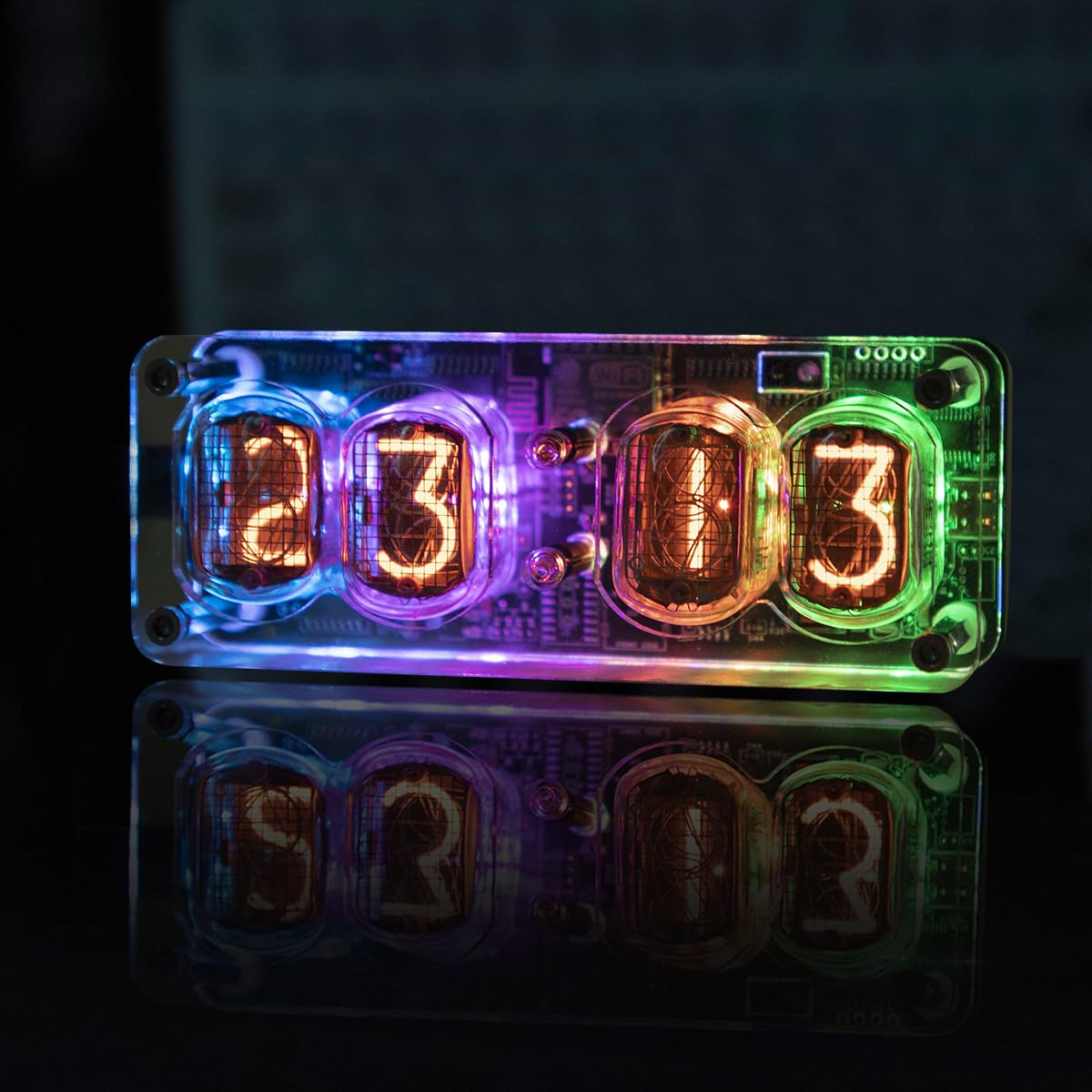 Amazon.com: TPHRAVAL Nixie Clock, Ex-USSR IN12 Clock with 6 Tubes