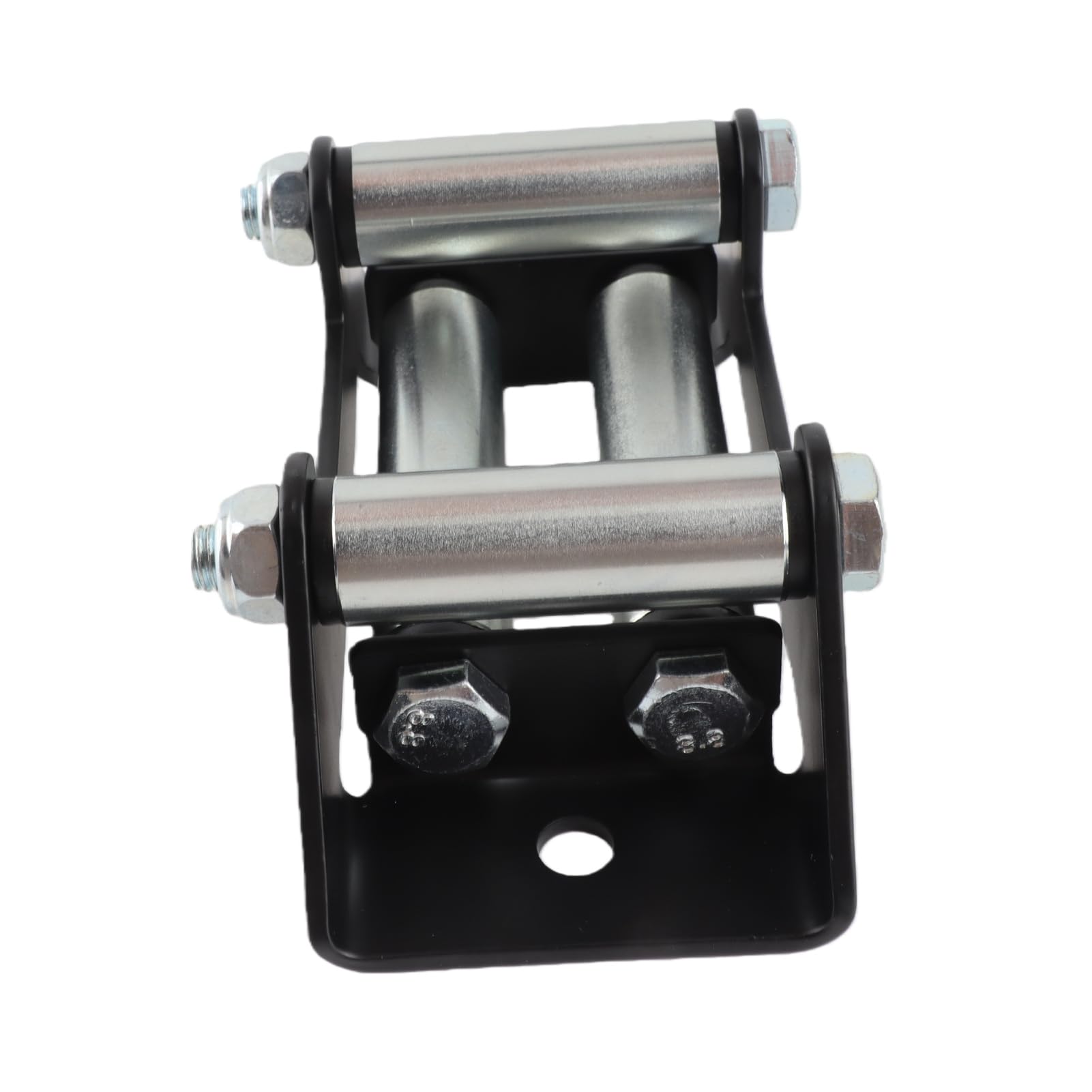CHICIRIS Passacavo a Rulli per Verricello in Ferro per Impieghi Gravosi, Distanza tra i Fori 125 Mm/5 Pollici Accessorio Automobilistico Universale
